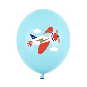 Balloons 30 cm, Plane, Pastel Light Blue (1 pkt / 50 pc.)
