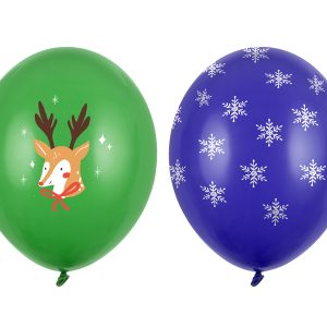 Balloons 30 cm, Merry Christmas, mix (1 pkt / 50 pc.)Balloons 30 cm, Merry Christmas, mix (1 pkt / 50 pc.)