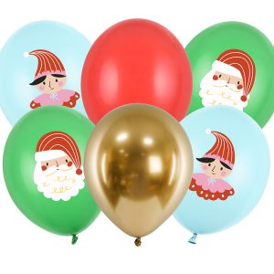 Balloons 30 cm, Candy land, mix (1 pkt / 6 pc.)