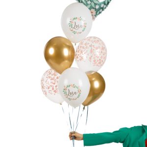 Balloons 30 cm, Love, mix (1 pkt / 50 pc.)