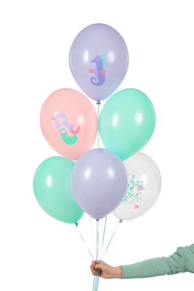 Balloons 30 cm, Sea World, mix (1 pkt / 50 pc.)