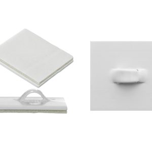 Self-adhesive holder with an eyelet, maximum load 0.5kg (1 pkt / 100 pc.)Self-adhesive holder with an eyelet, maximum load 0.5kg (1 pkt / 100 pc.)