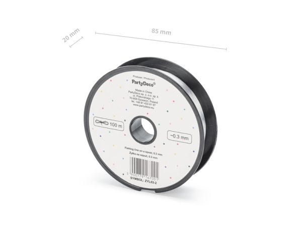 Fishing line on a spool, 0.3 mm (1 pc. / 100 lm)