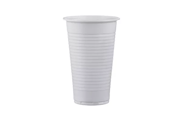 PLASTIC WATER CAP (250ml) WHITE